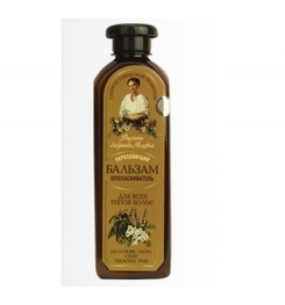 Balsam fortifiant impotriva caderii parului pentru toate tipurile de par 350 ml Retetele Bunicii Agafia