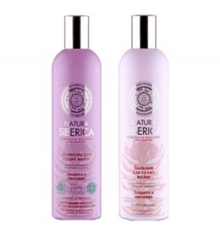 Balsam organic protectie si nutritie pentru par uscat 400ml Natura Siberica