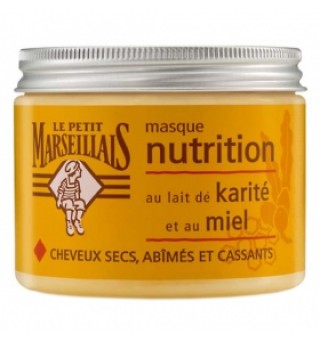 Masca pentru par uscat cu lapte de shea-karite si miere 300ml Le Petit Marseillais