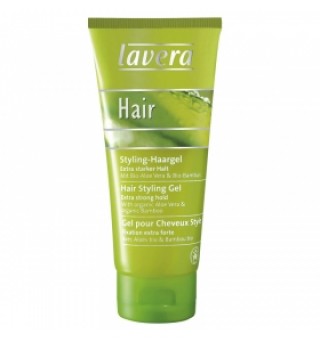 Gel de par natural EXTRA STRONG pentru fixare de durata Lavera 100ml