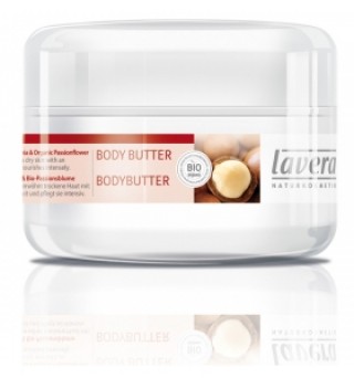 Crema de corp bio Macadamia Passions pe baza de ulei de macadamia unt de shea si unt de cacao Lavera 150ml