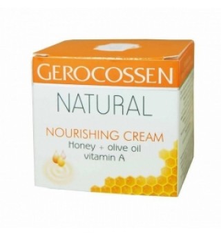 Natural crema nutritiva miere si masline 100ml Gerocossen