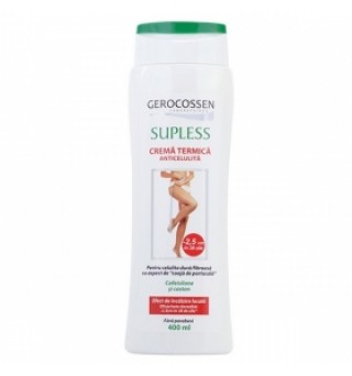 Supless crema termica anticelulitica 400ml Gerocossen