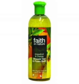 Gel de dus cu Portocale si Grapefruit 250 ml Faith