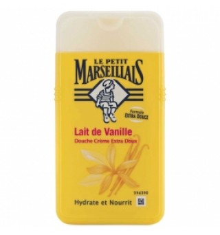 Gel de dus cu lapte de vanilie 250ml Le Petit Marseillais