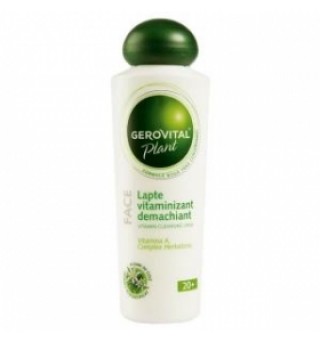 Lapte vitaminizant demachiant 150ml Gerovital Plant