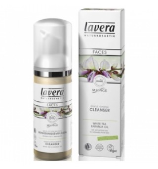 Demachiant natural spuma BIO 50 ml my age cu efect antirid pe baza de ceai alb ulei de karanja si coenzima Q10