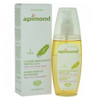 Lotiune demachianta cu aloe si argan 100ml (BIO) Apimond