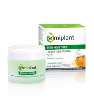 Crema hidratanta de zi pentru ten normal / mixt 50ml Elmiplant