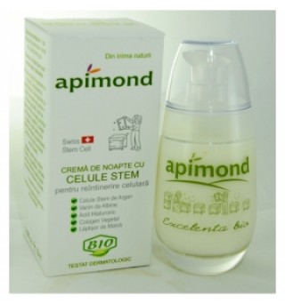 Crema de noapte cu celule stem 50ml Apimond Cosmetic