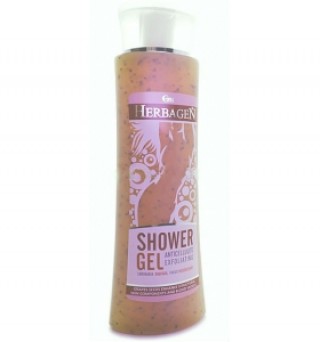Gel de dus exfoliant anticelulitic cu strugure 250ml Herbagen