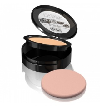 Fond de ten mineral compact & pudra minerala nuanta BEIGE. Pe baza de ulei de argan unt de shea ulei de cocos si pigmenti minerali 10 gr Lavera