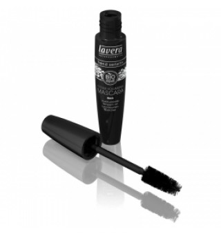 Rimel BIO Negru Trend Sensitiv pentru volum intens. Imbogatit cu ulei de argan si ulei de jojoba organic 13 ml Lavera