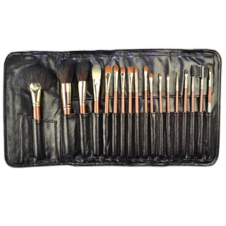 Set 18 pensule machiaj par natural