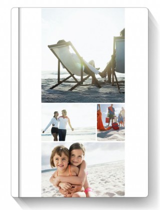 Fotocarte Simplu, Alb | Format Portret