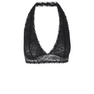 Y.A.S. Sutien negru din dantela fara sarma Ricci