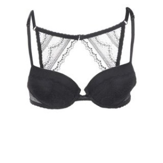 Sutien push-up Principessa negru de la Lisca