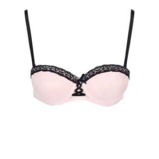 Sutien Abby, de la Haily's - negru si roz