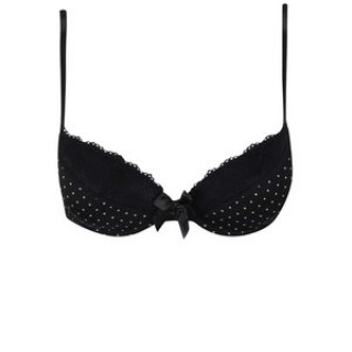 Sutien cu buline Haily's Fiona negru