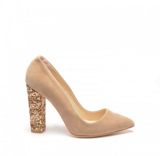 Pantofi Giny Bej