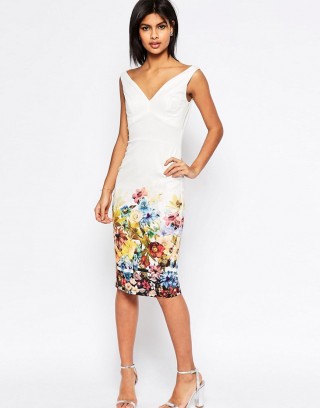 Rochie cu imprimeu floral