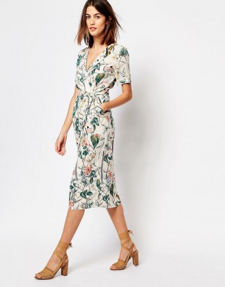 Rochie cu imprimeu floral