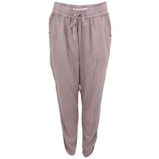 Pantaloni YAYA pentru femei - maro deschis