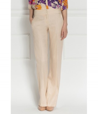 Imbracaminte Femei Nissa Pantaloni P6928 Bej