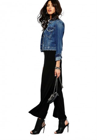 Pantaloni negri eleganti