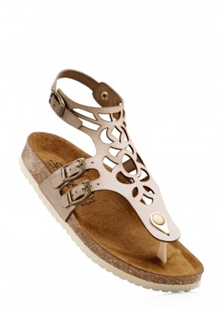 Sandale din piele bonprix