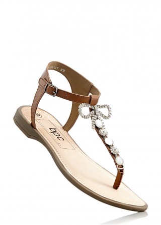 Sandale din piele bonprix