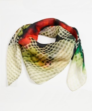 Esarfa patrata, mare, din matase