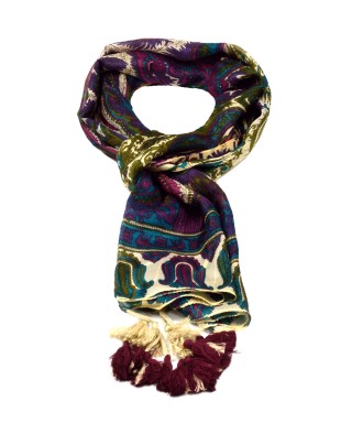 Esarfa din matase, dreptunghiulara