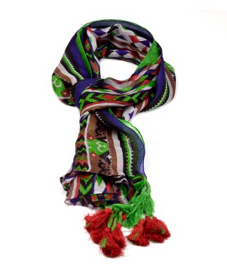 Esarfa din matase, dreptunghiulara