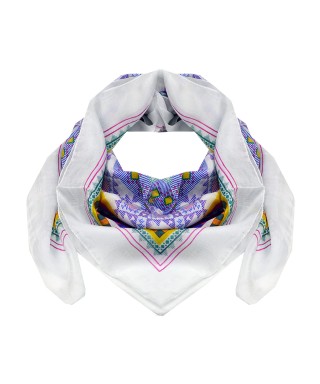 Esarfa patrata, din matase