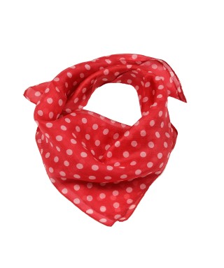 Esarfa patrata, cu buline