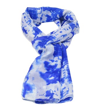 Esarfa din matase, dreptunghiulara