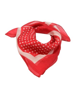 Esarfa patrata, cu buline