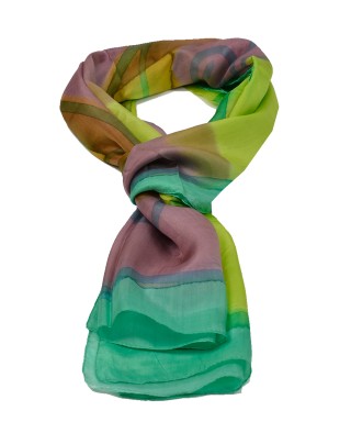 Esarfa din matase, dreptunghiulara