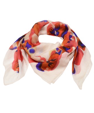 Esarfa patrata, din matase