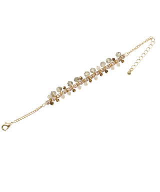 Bratara aurie cu cristale