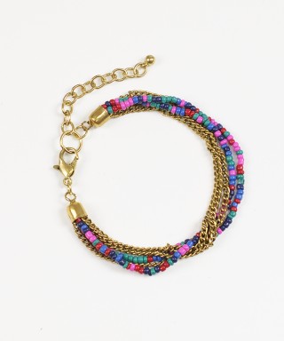 Bratara din lanturi si siraguri