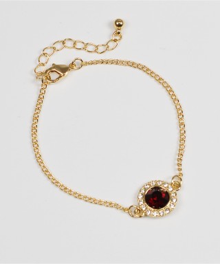 Bratara aurie, cu pandantiv