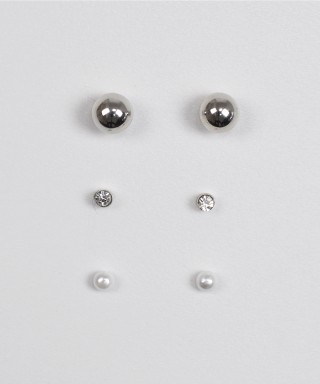 Set de cercei rotunzi