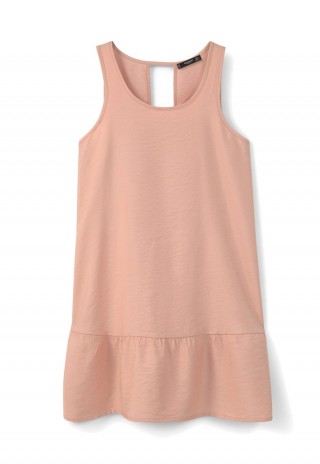 Rochie scurta roz pal