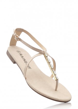 Sandale de plaja bej