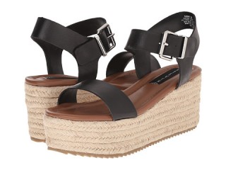 Sandale negre cu platforma Steve Madden