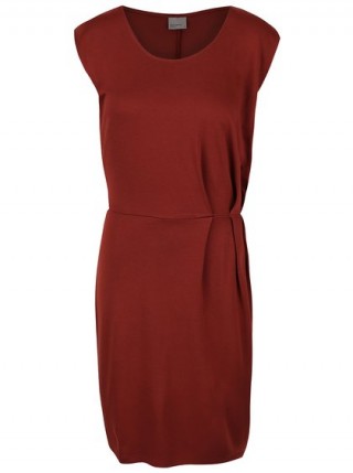 Rochie rosie cu pense Vero Moda