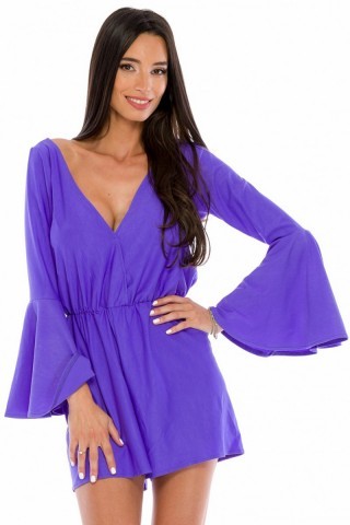 Salopeta de vara mov