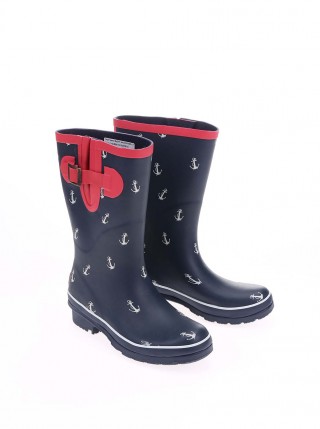 Cizme de cauciuc bleumarin Anchor Welly Brakeburn